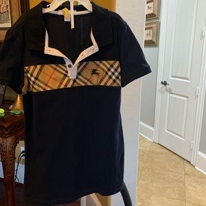 COPY - Black & Navy Burberry shirt